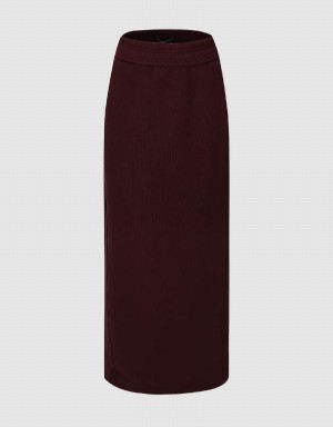 Purple Women's Urban Revivo Midi Fishtail Skirts | EGL7056RT