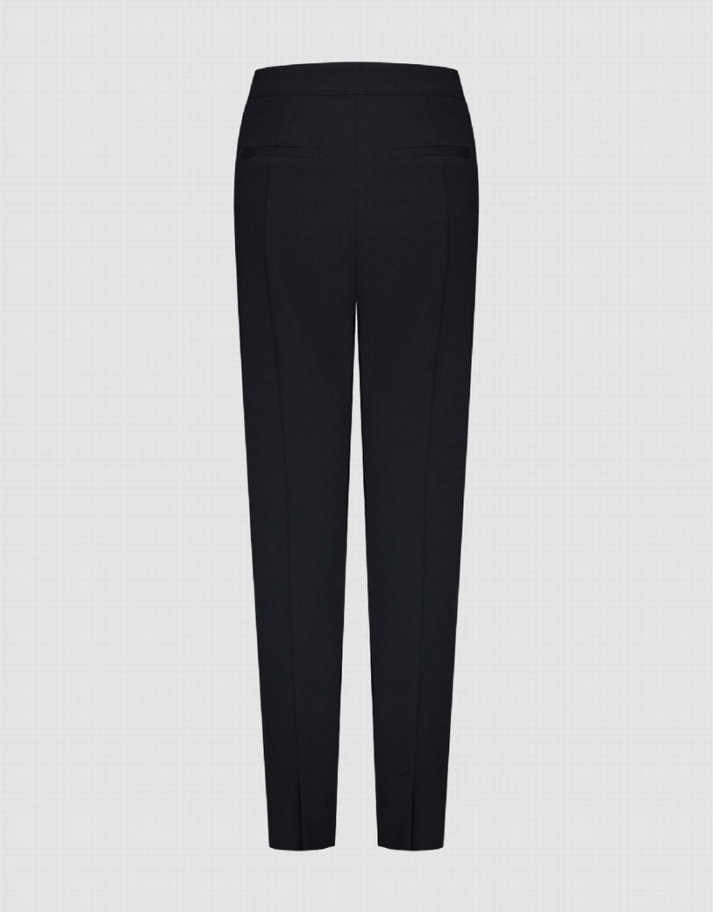 Black Women's Urban Revivo Flare Pants | QKS6544HZ