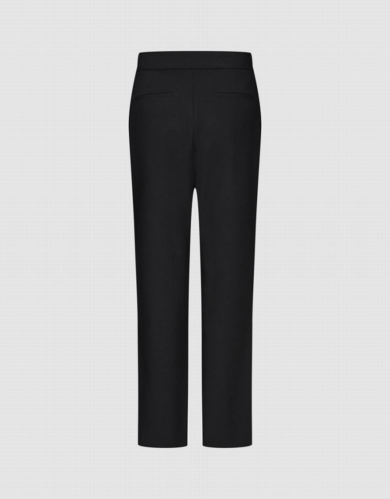 Black Women's Urban Revivo Flare Pants | SEQ9881XW