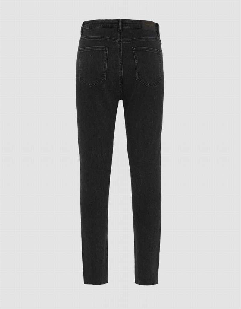 Black Women's Urban Revivo Skinny Jeans | JHY4758XG