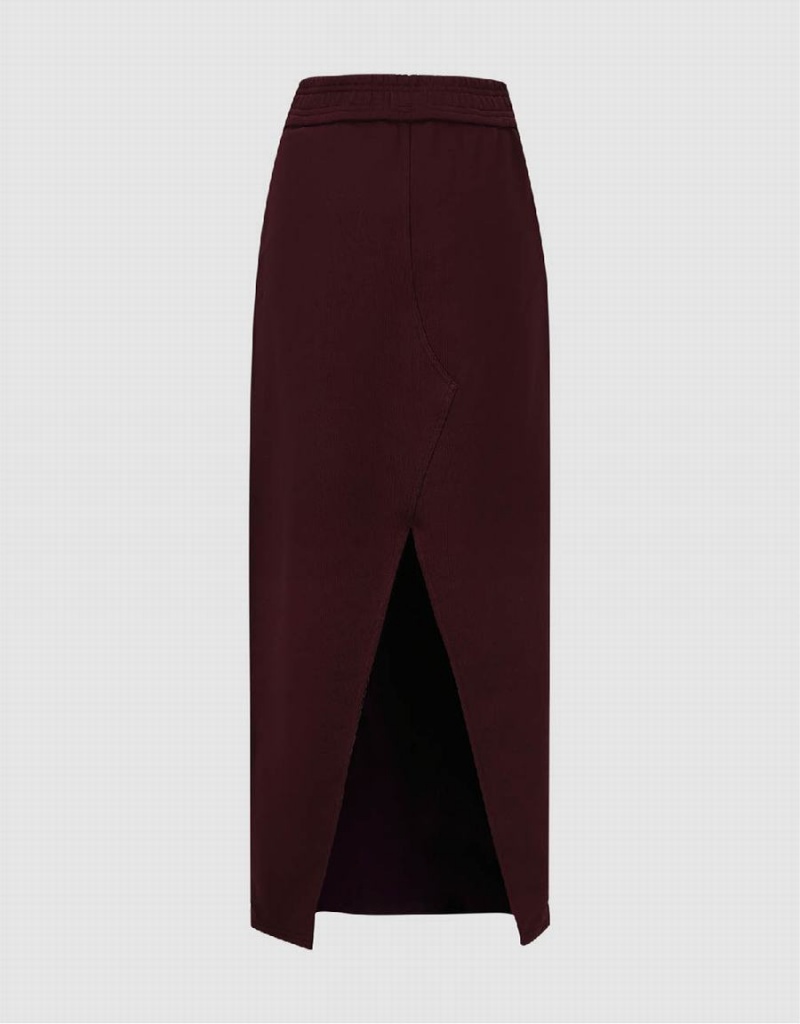 Purple Women's Urban Revivo Midi Fishtail Skirts | EGL7056RT