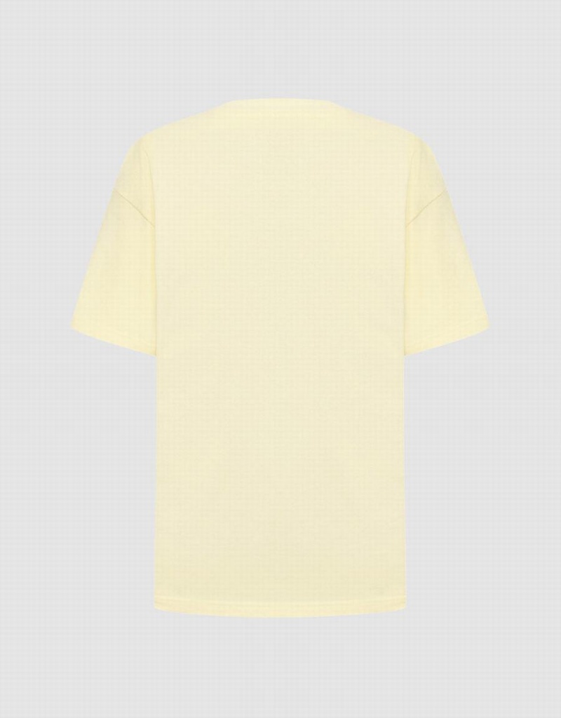 Yellow Women's Urban Revivo Minions T Shirts | MUX9980NS